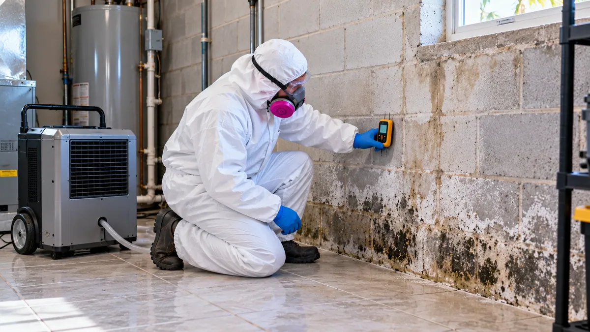 Basement Mold Removal in Jupiter Inlet Colony