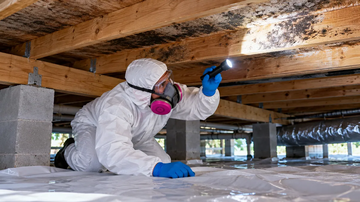 Crawl Space Mold Removal in Jupiter Inlet Colony