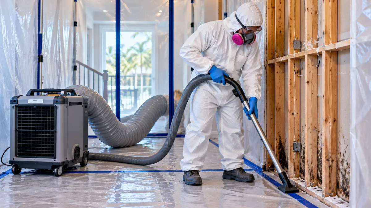Mold Remediation in Jupiter Inlet Colony